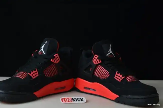 Kick Theory Jordan 4 Thunder Red Air CT8527-016 0604